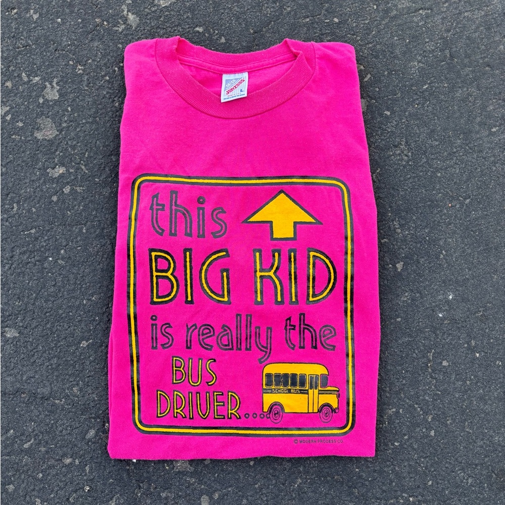 1992 bus driver tee